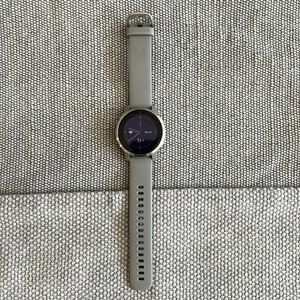 Garmin vivoactive 4s Powder Gray with Silver Hardware